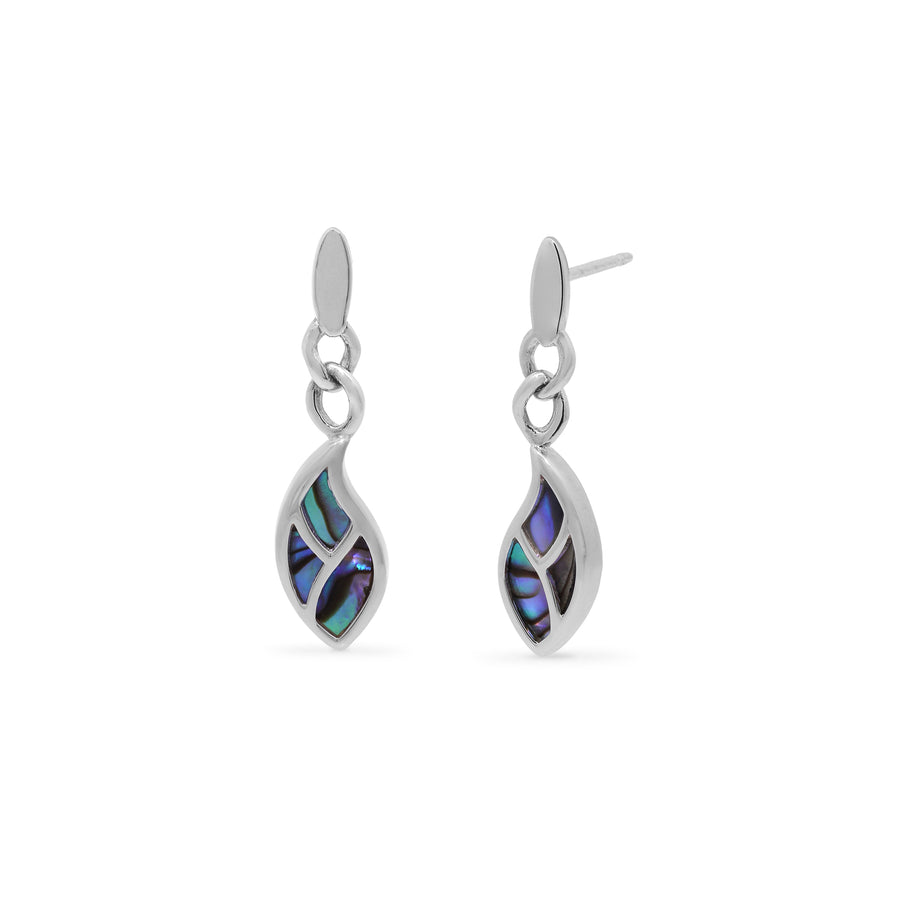 Leaf Flow Earrings with Stone (CDB 4507)
