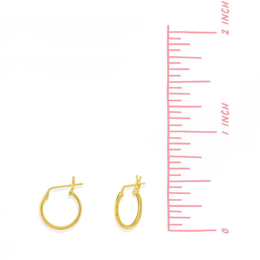 Belle Hoops with Gold (LG 189, LG 190, LG 191)