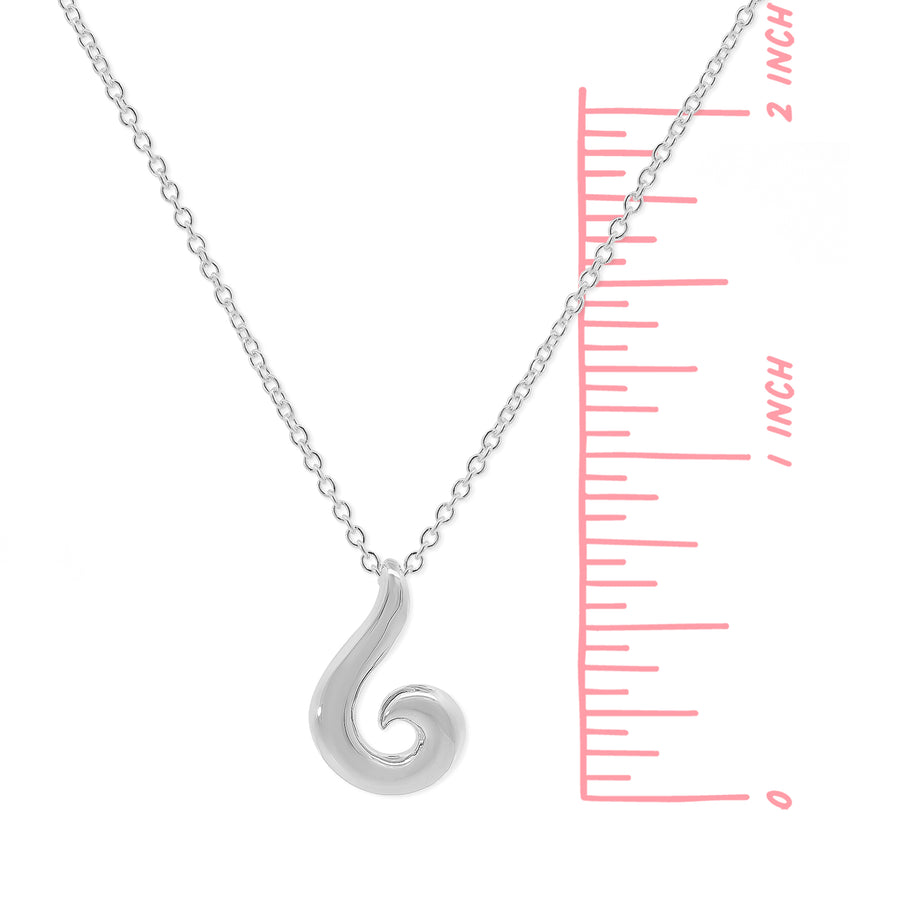 Tidal Spiral Necklace (NA 2388)