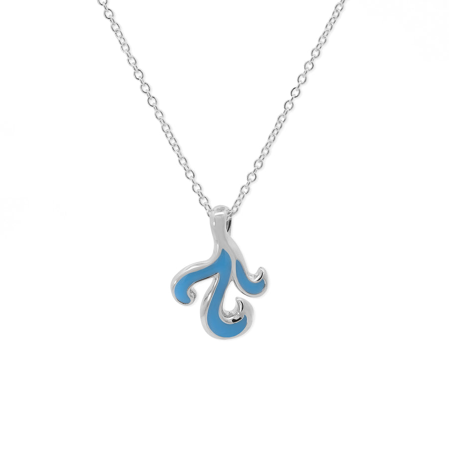 Blue Ocean Breeze Necklace (NA 2398BL)