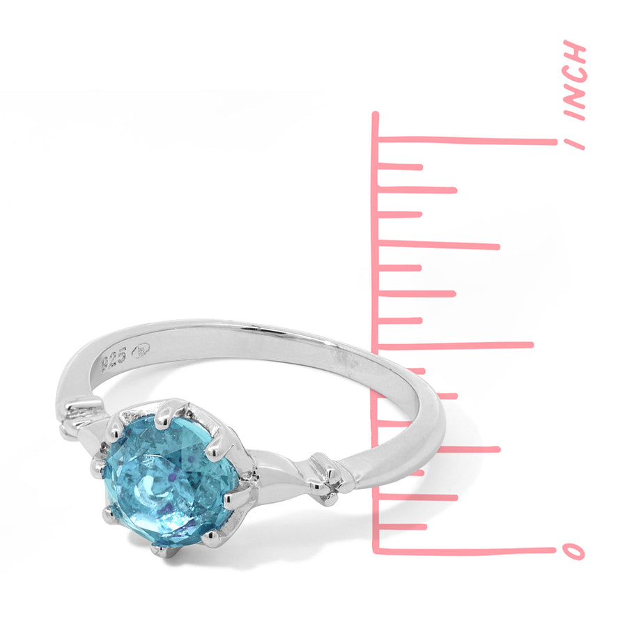 Round Gemstones Rings (RF 483)
