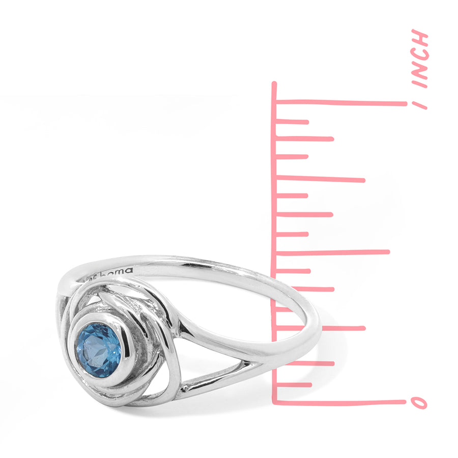 Round Gemstones Rings (RF 526)
