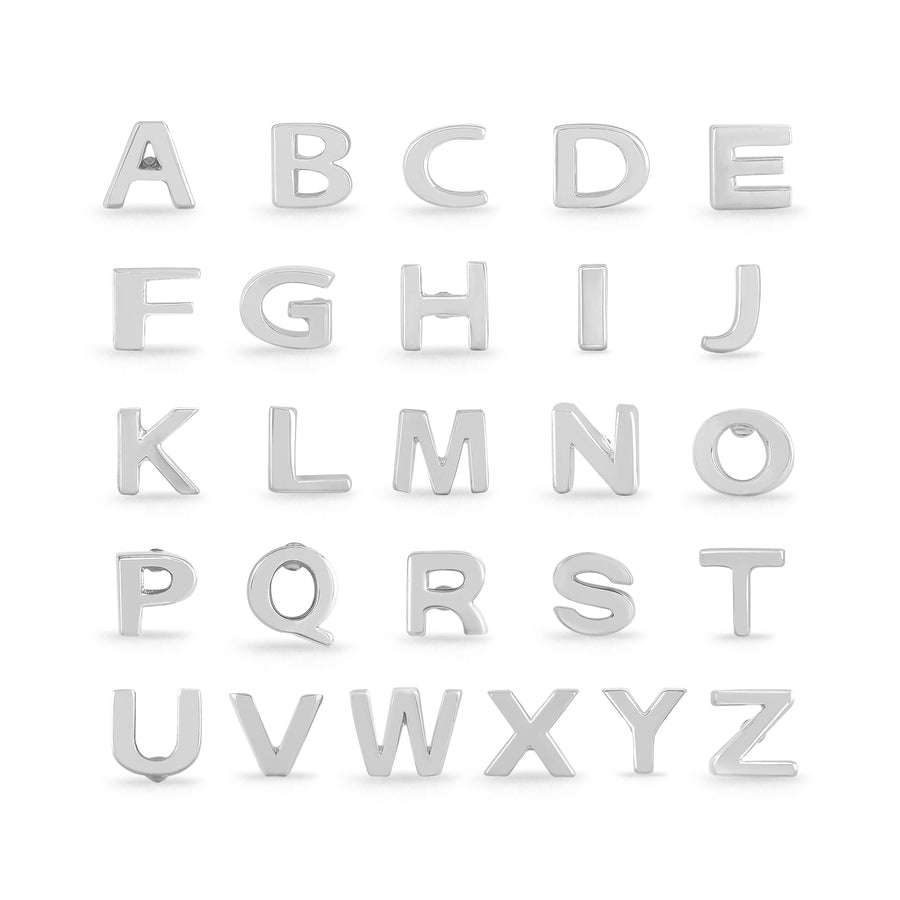 Alphabet Letter Studs