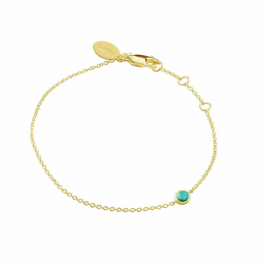 Belle Dot Bracelet with Gold (BLAG 9047TQ)