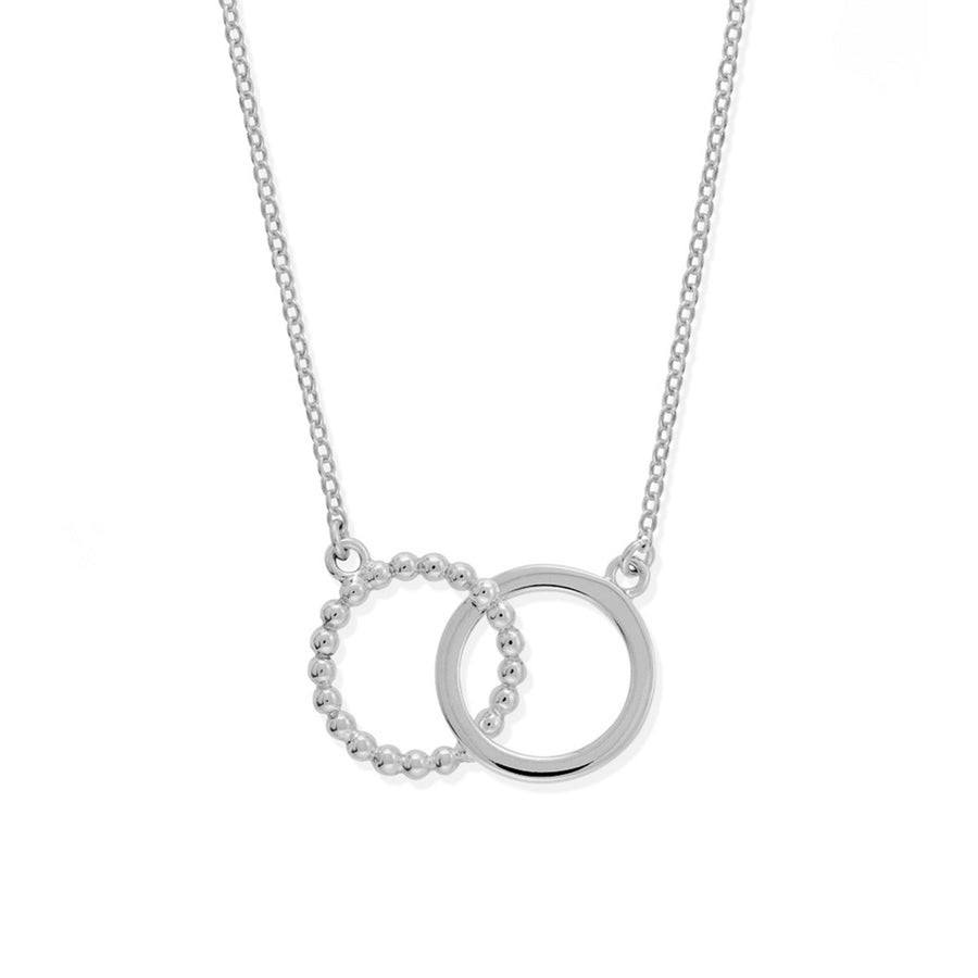 Deluxe Dot Circle Pendant Necklace (NA 9038)