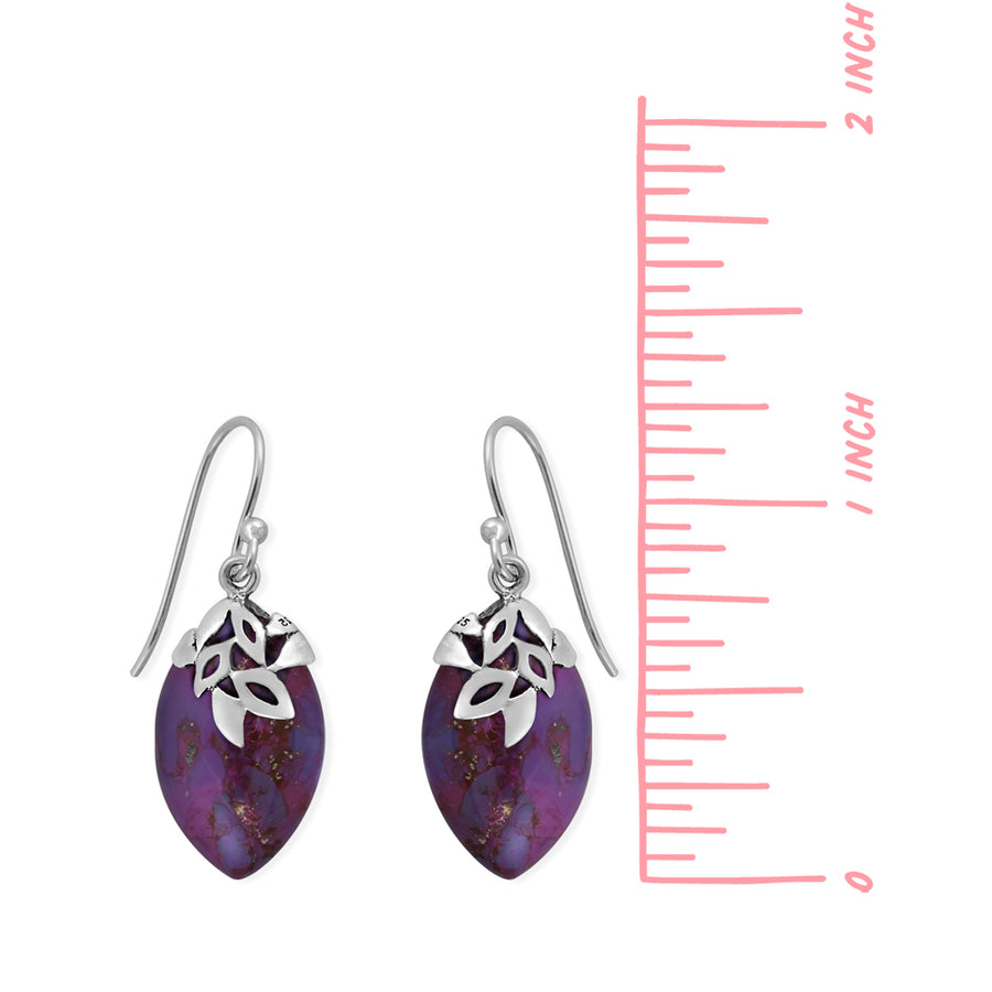 Stone Dangle Earrings (CDB 4001)