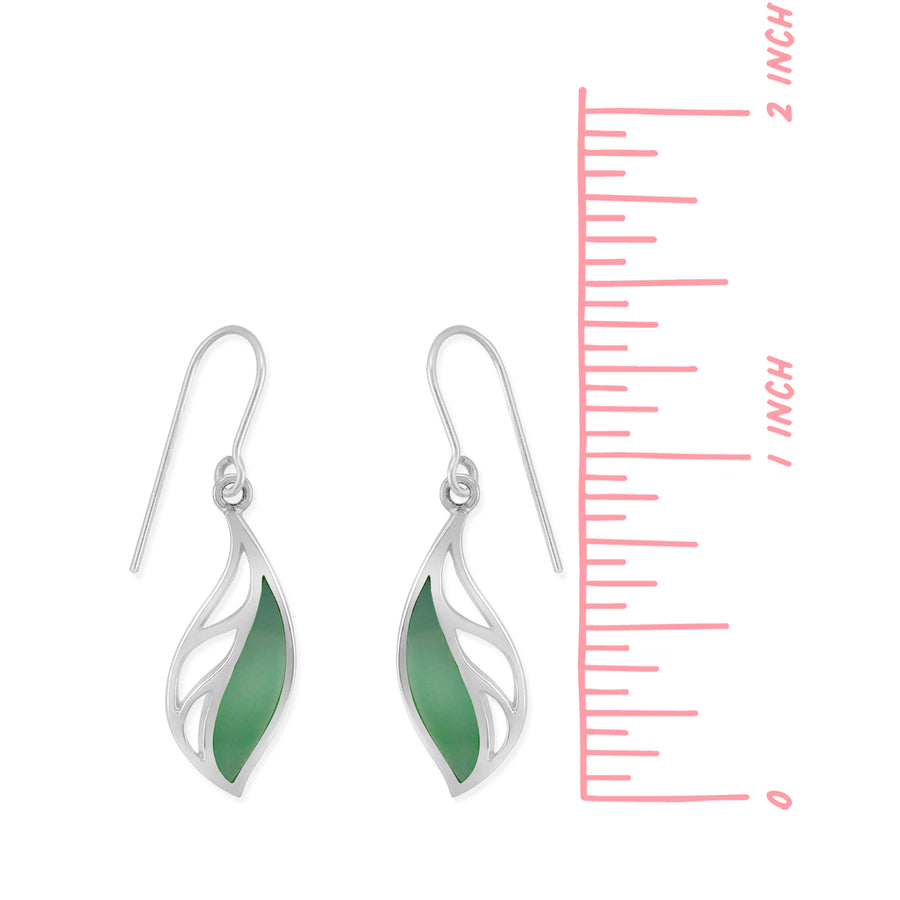 Leaf Dangle Earrings (CDB 4490)