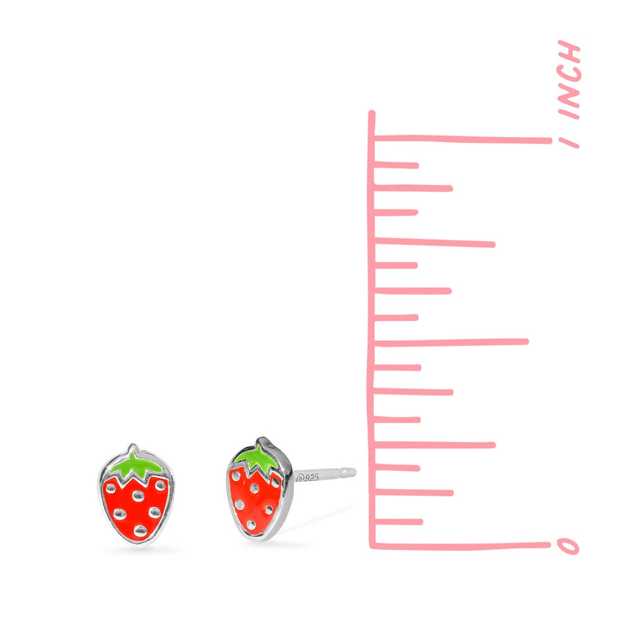 Strawberry Studs (EA 2326RD)