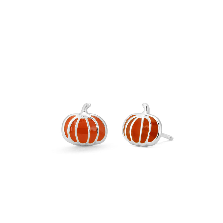 Boma Jewelry Earrings Orange Pumpkin Studs