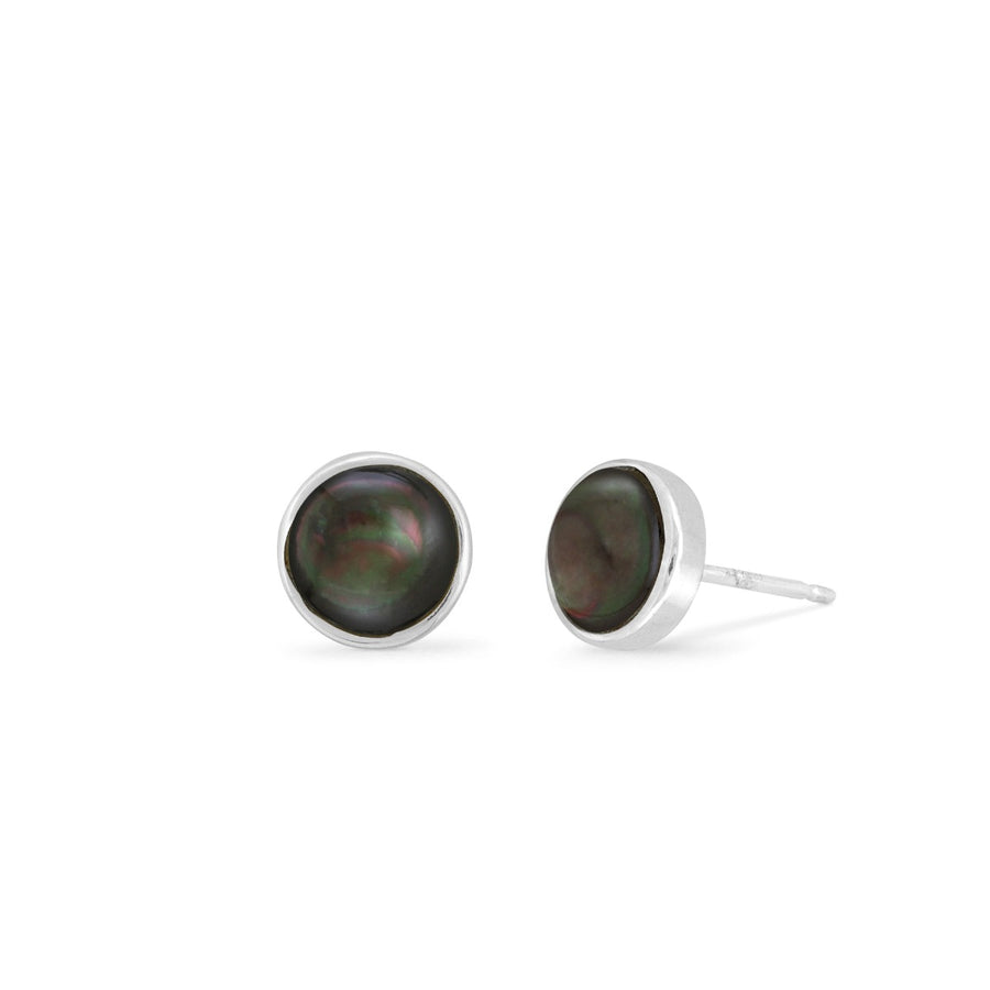 Round Studs Sterling Silver Earring (EA 265)