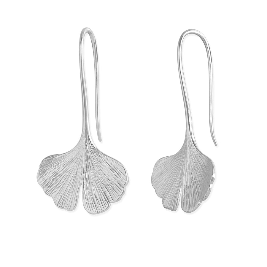 Boma Jewelry Earrings Ginkgo Leaf Earrings