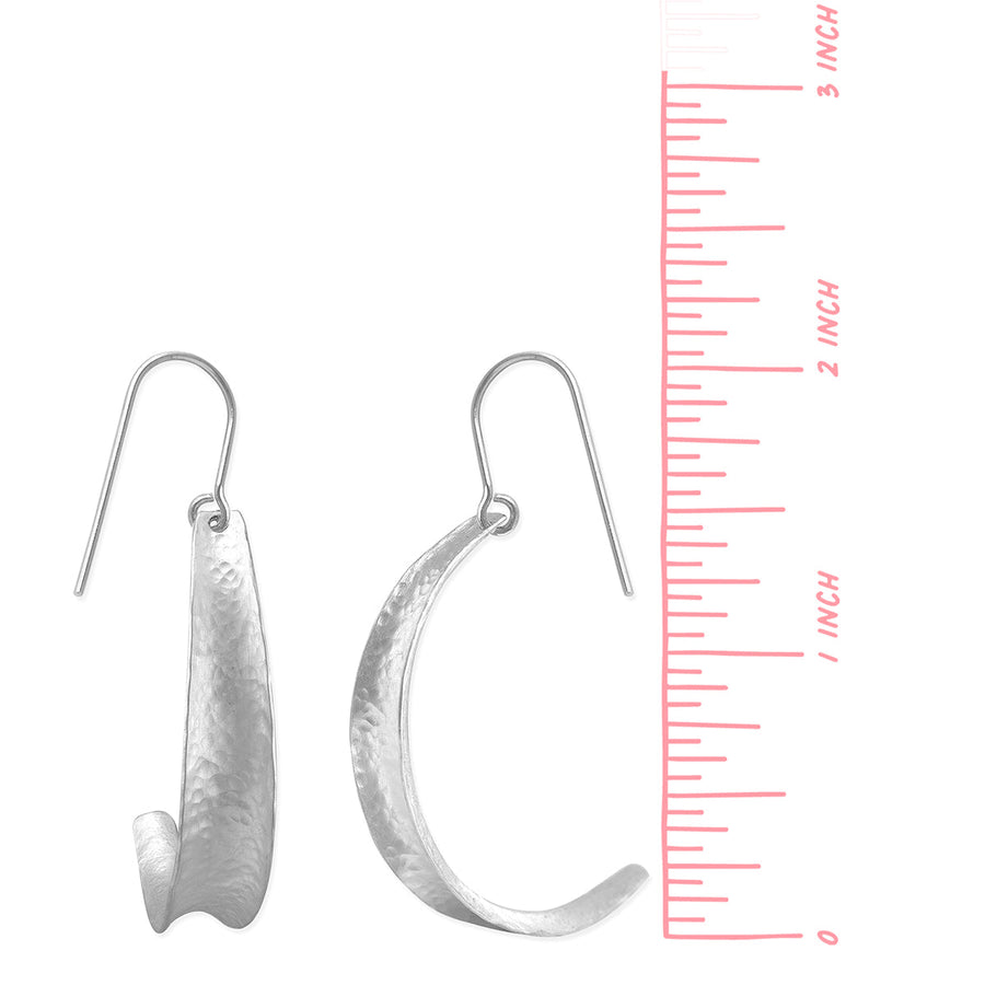 Boma Jewelry Earrings Nami Textured Organic Shape Drop Dangle Earrings