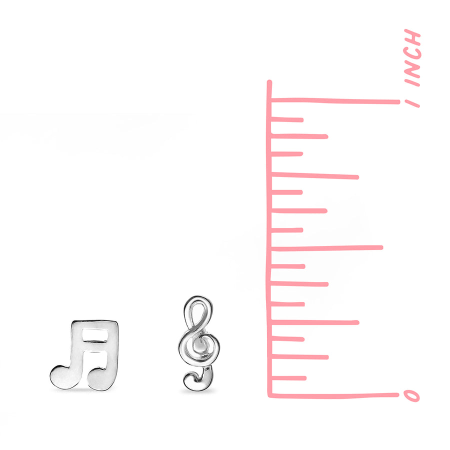 Musical Earring Studs (ES 170)