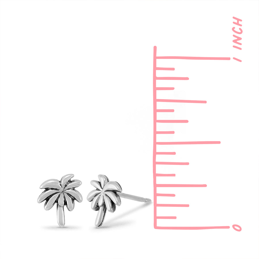 Palm Tree Studs (ES 2365)