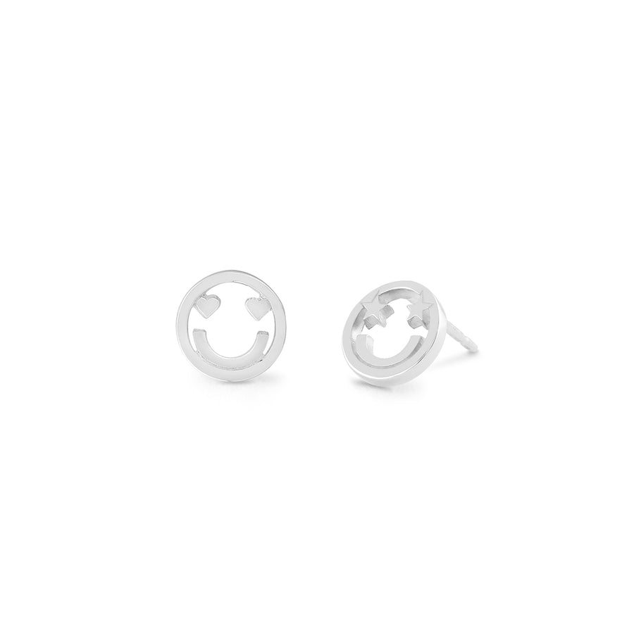 Happy Face Earring Studs (ES 2661)