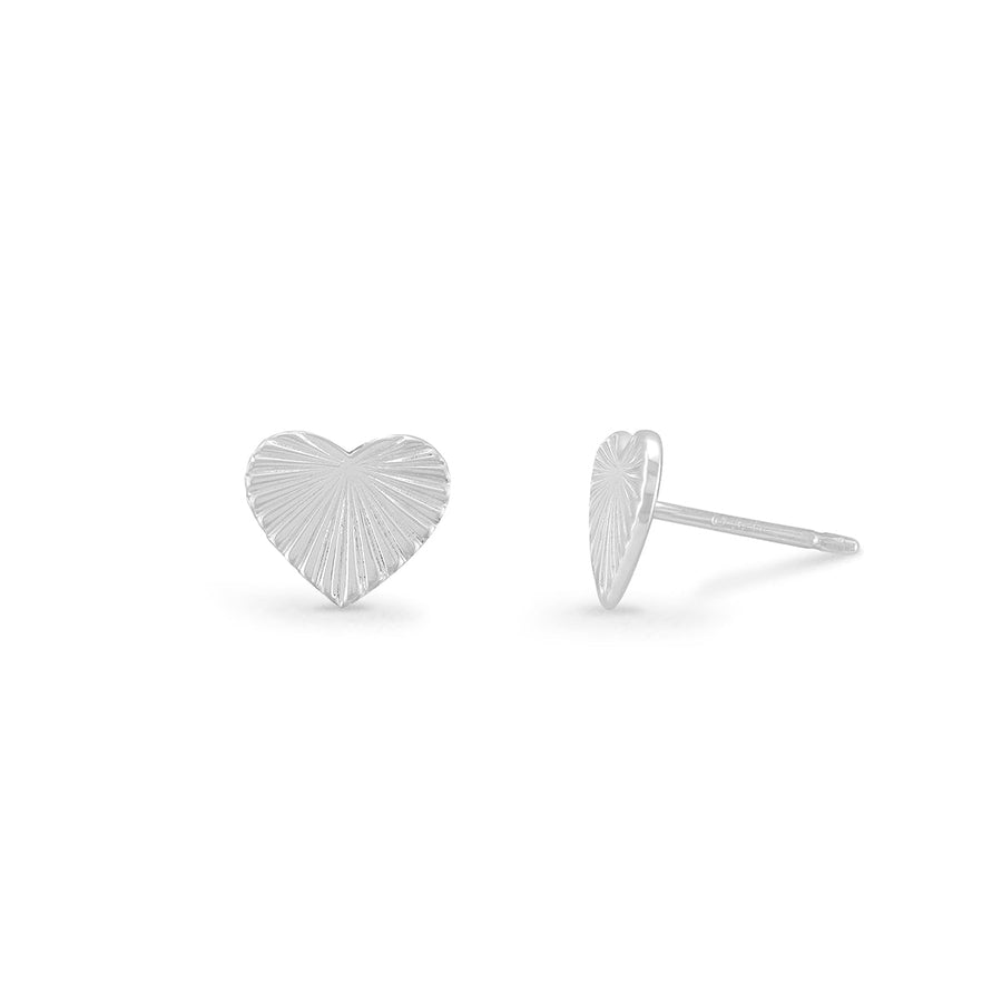 Boma Jewelry Earrings Ava Heart Studs