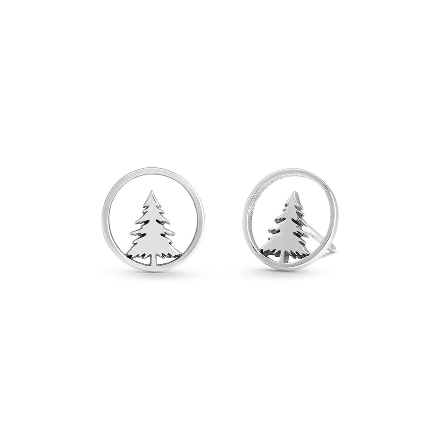 Boma Jewelry Earrings Pine Tree Studs