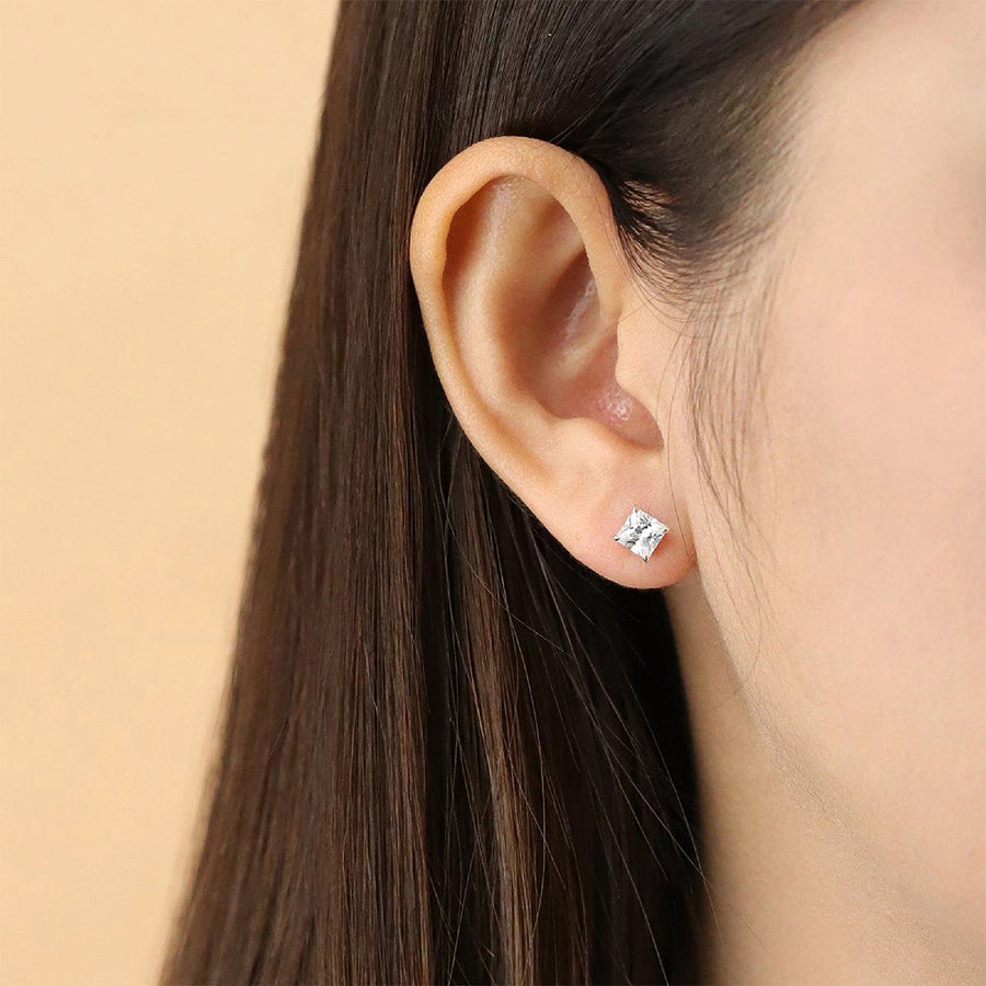 Mini Gemstone Studs (EV 9055WTP)