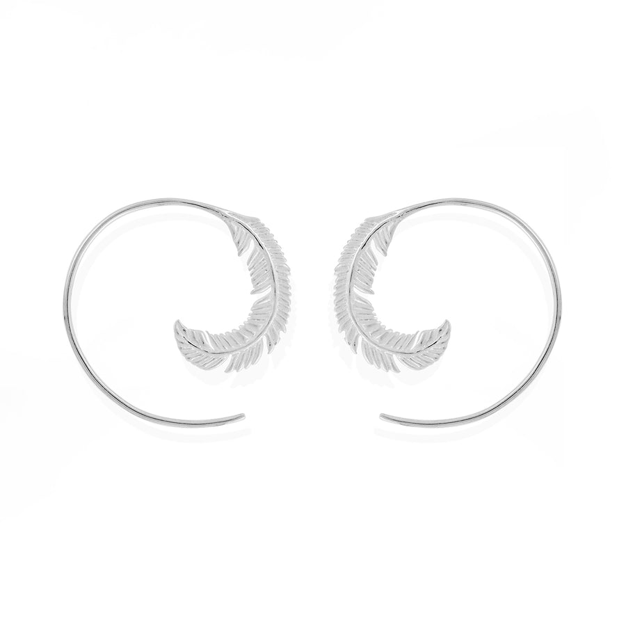 Feather Matte Finish Pull Through Hoops (LA 2078)