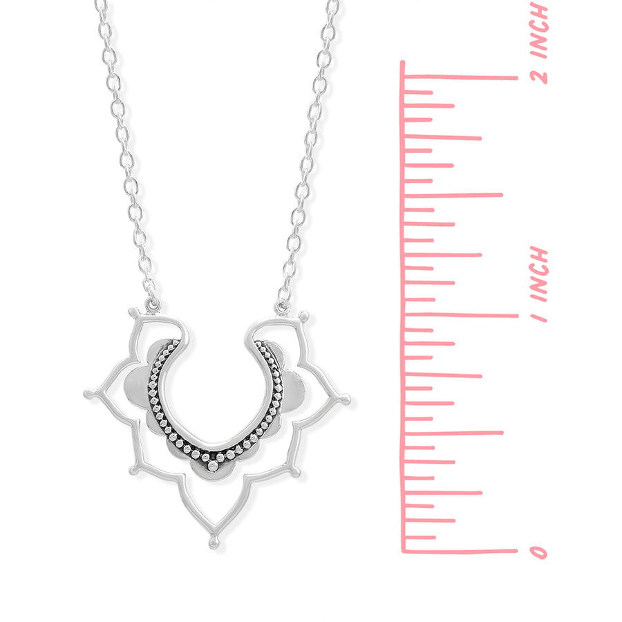 Lotus Necklace (N 4450)