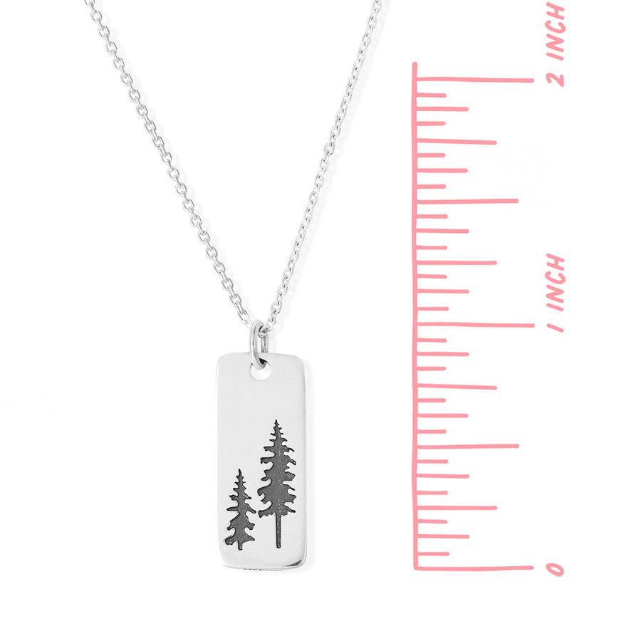 Two Trees Necklace (N 4458)
