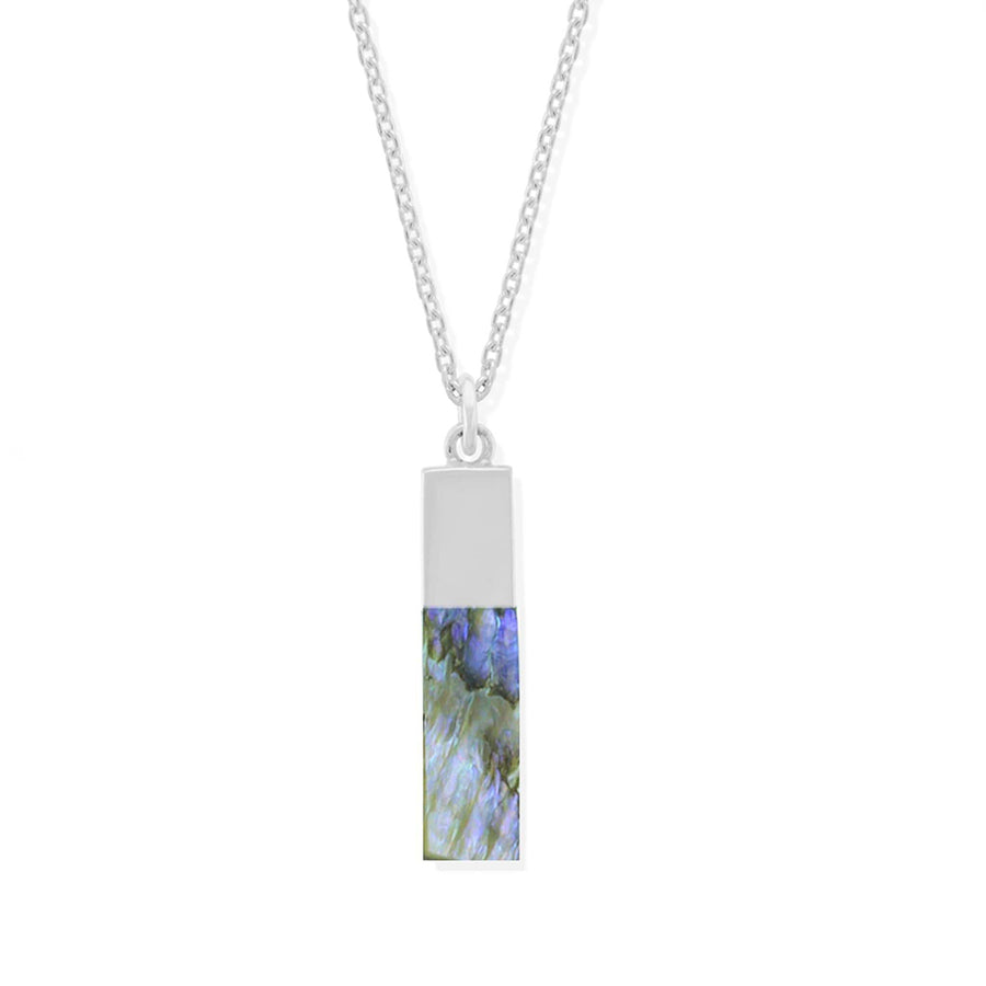 Vertical Stone Bar Necklace (NA 2052)