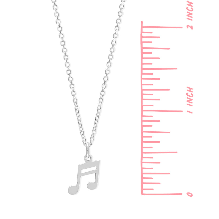 Musical Notes Necklace (NA 2108)