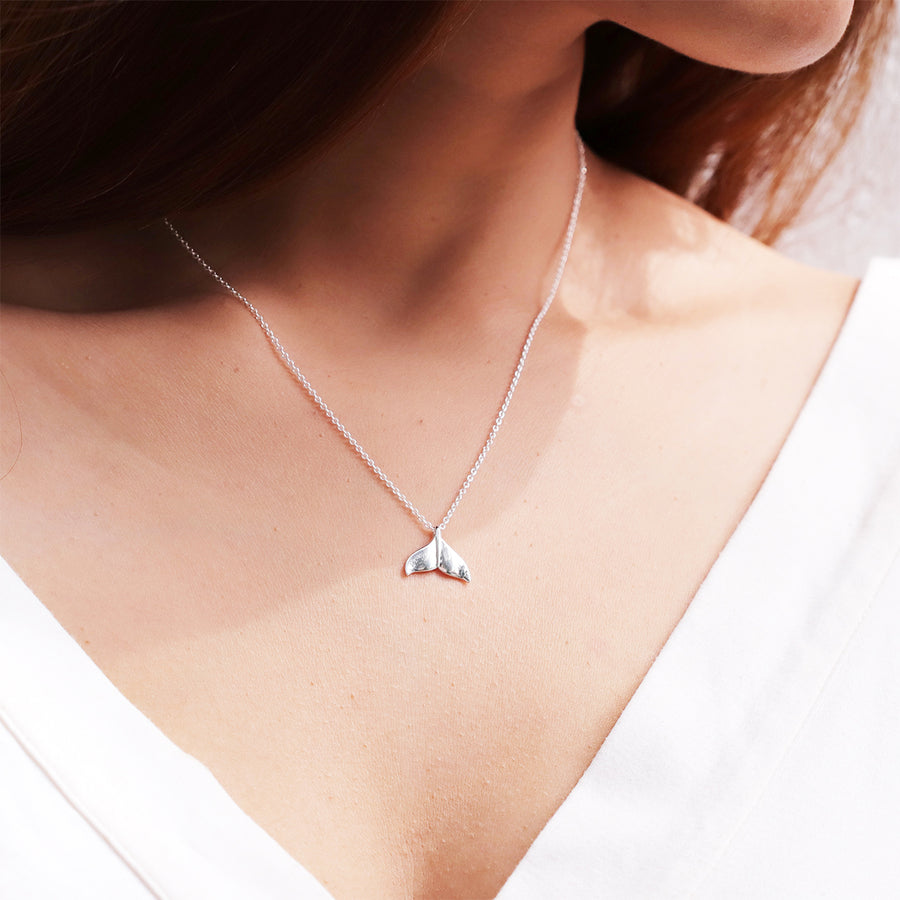 Whale Tail Necklace (NA 2363)