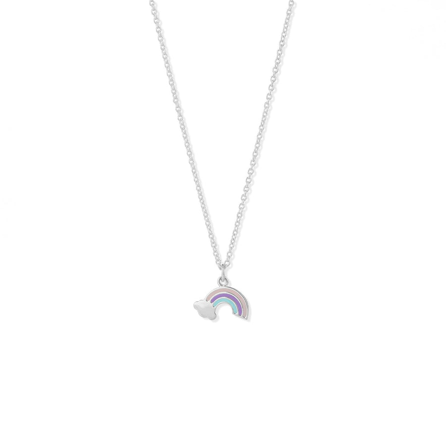 Rainbow and Cloud Necklace (NA 2514MLT)