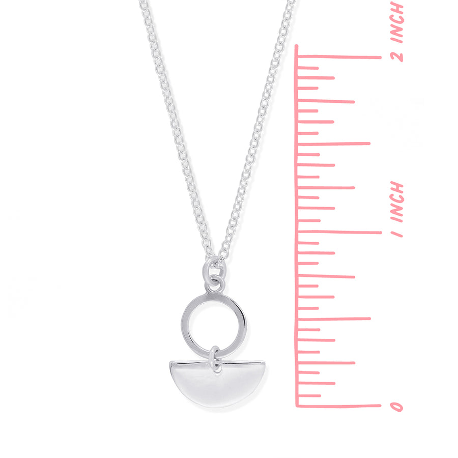 Semi-Circle Necklace (NA 5360)