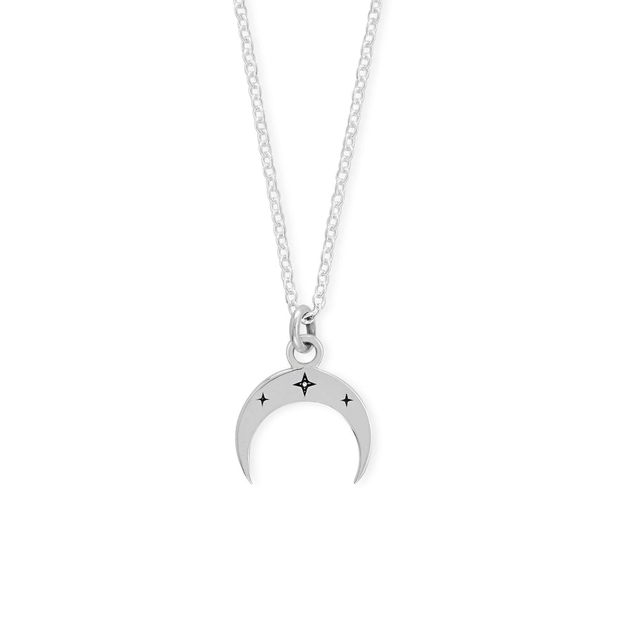Crescent Moon Necklace (NA 9160)