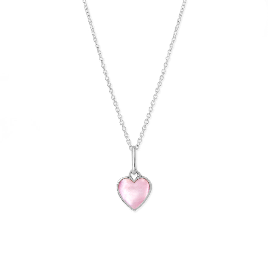 Take Heart Charm Necklace (NA 9165PS)