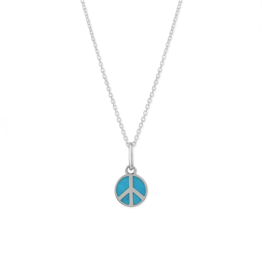 Peace Always Charm Necklace (NA 9167TQ)