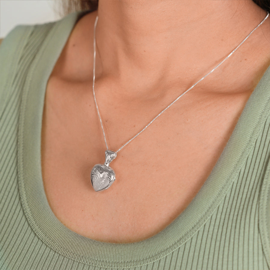 Heart Locket Necklace (NBB 121)