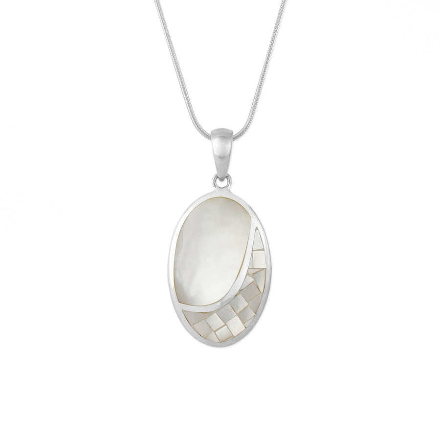 Oval Mosaic Necklace (NBB 947)