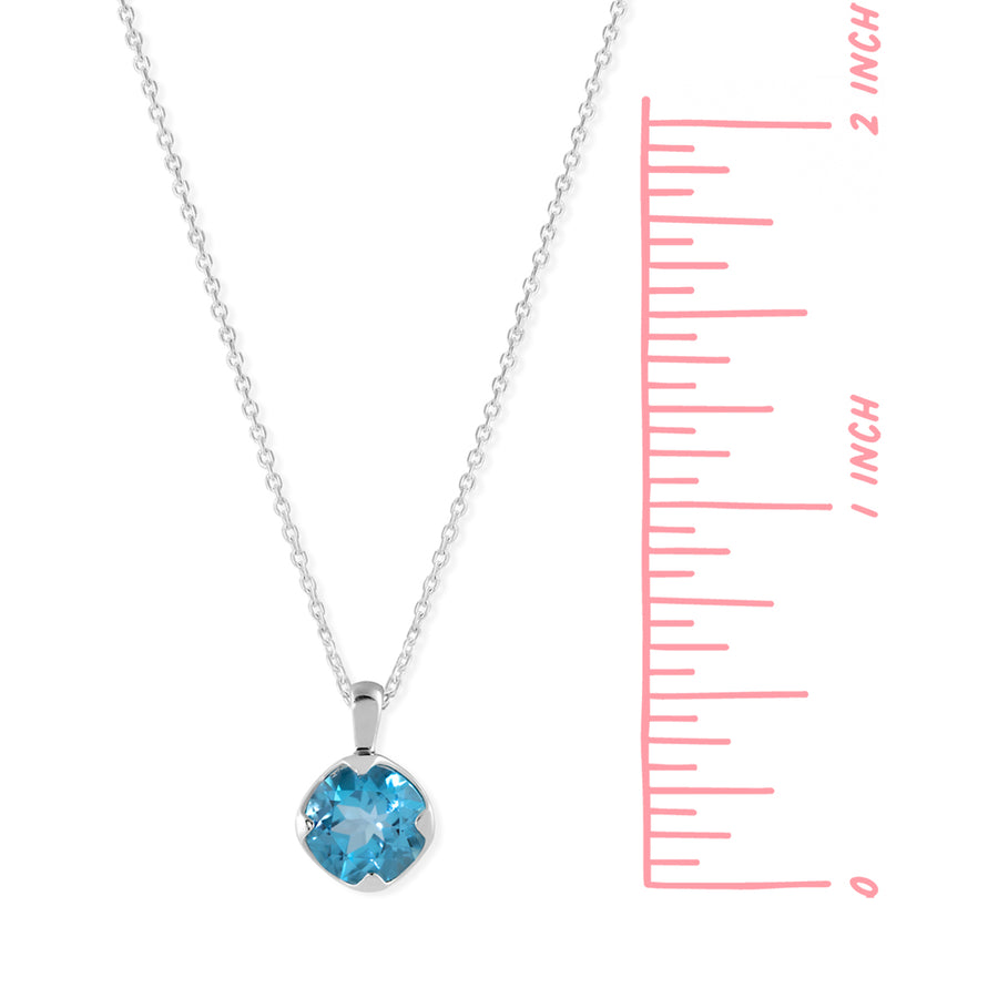 Round Gemstone Necklace (NBF 495)