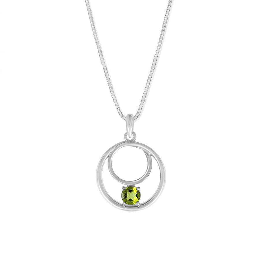 Round Gemstone Necklace (NBF 529)