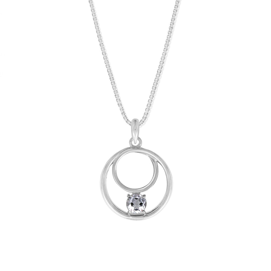 Round Gemstone Necklace (NBF 529)