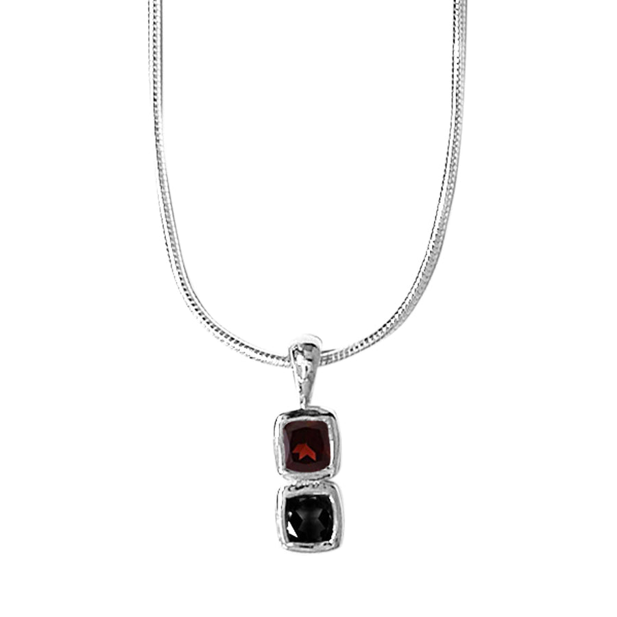 Double Gemstone Necklace (NF 42)