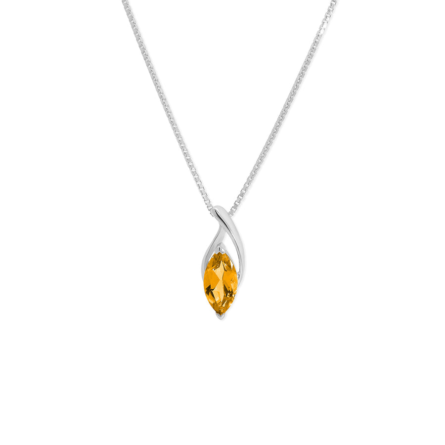 Marquise Gemstone Necklace (NF 557)