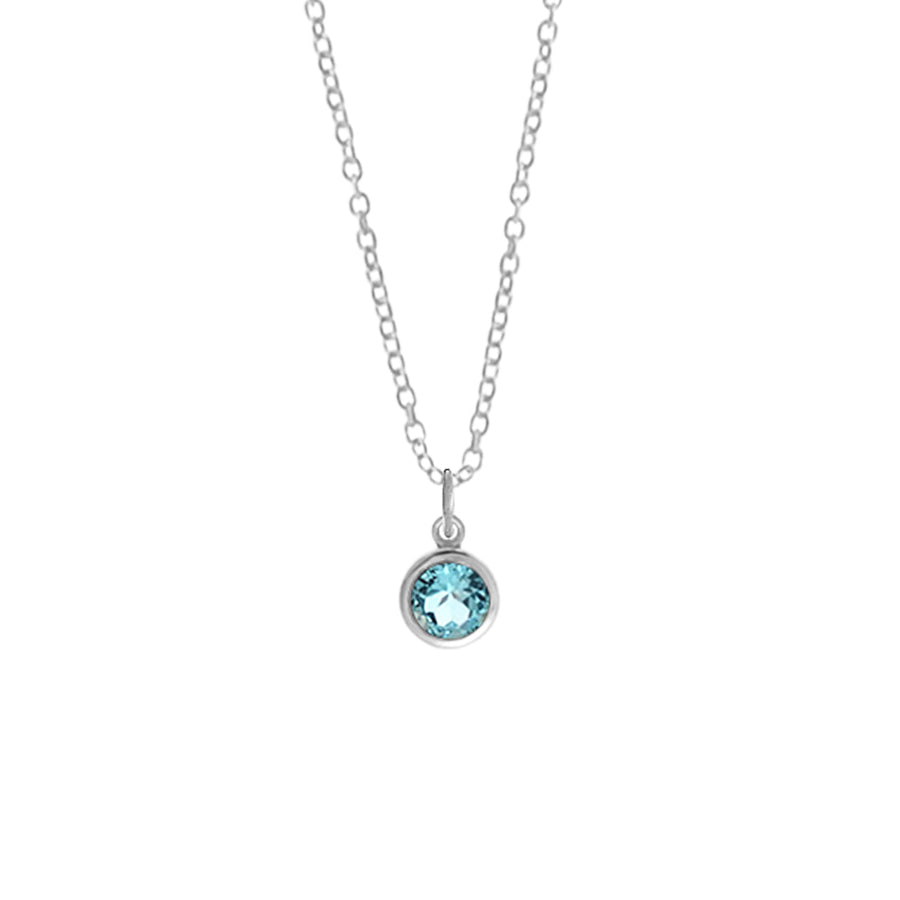 Round Gemstone Necklace (NF 566)