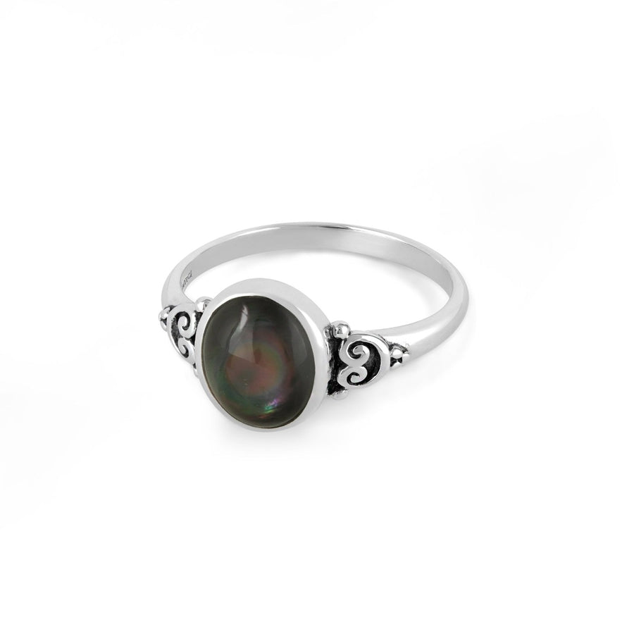 Oval Vertical Stone Ring (RA 1600)