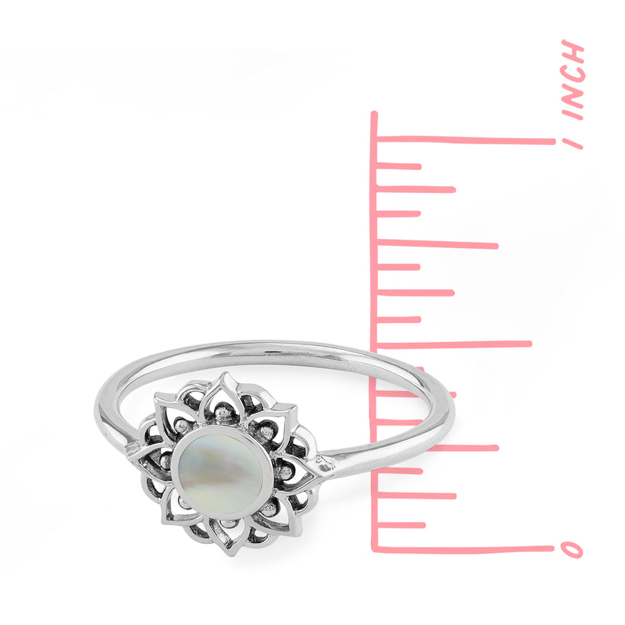 Flower Stone Ring (RA 5038)