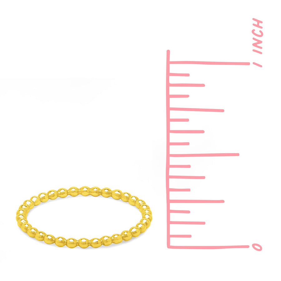 Belle Dot Ring with Gold (RAG 9048)