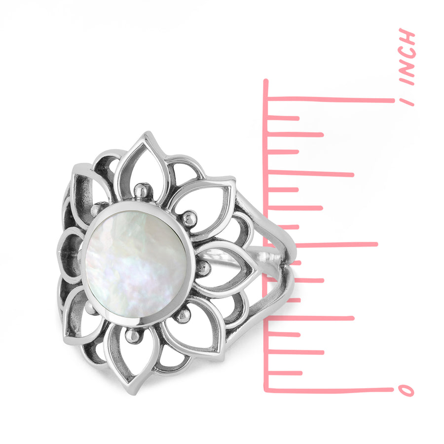 Flower Stone Ring (RB 4429)