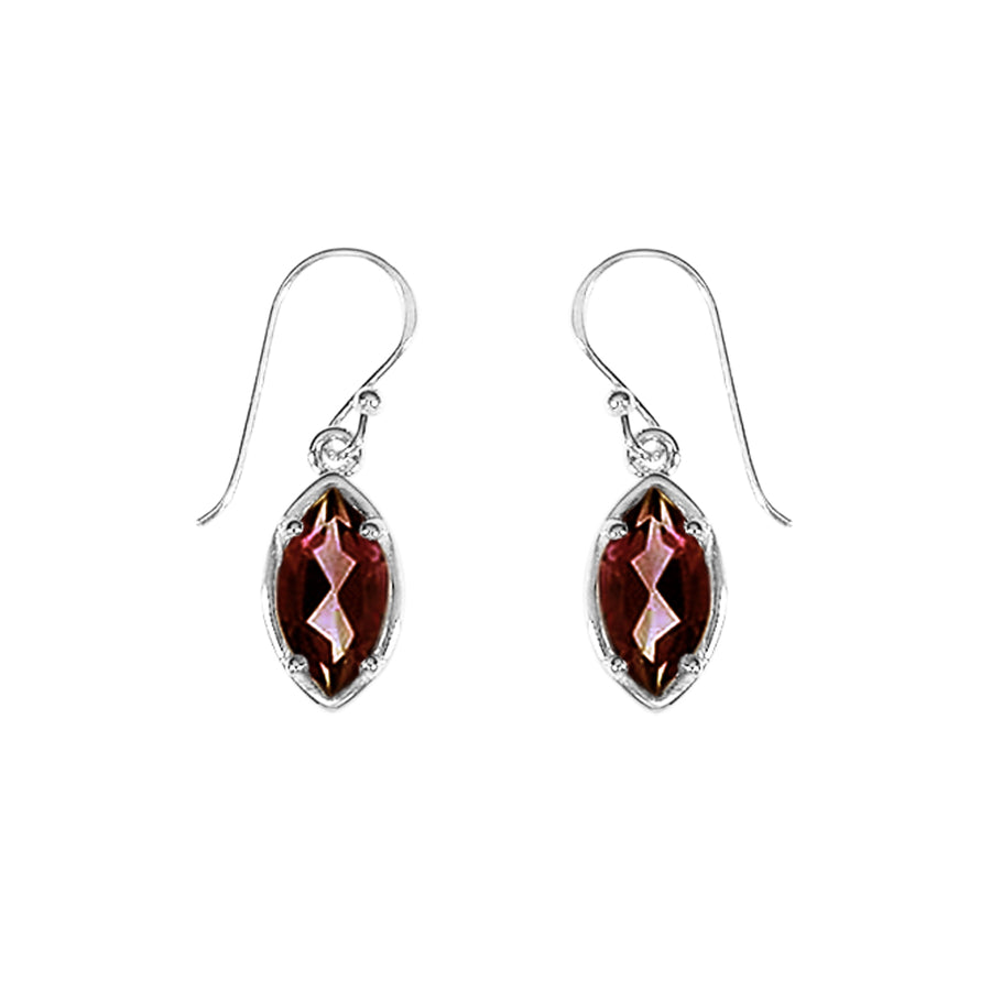 Marquise Gemstone Dangle Earrings (SV 362)