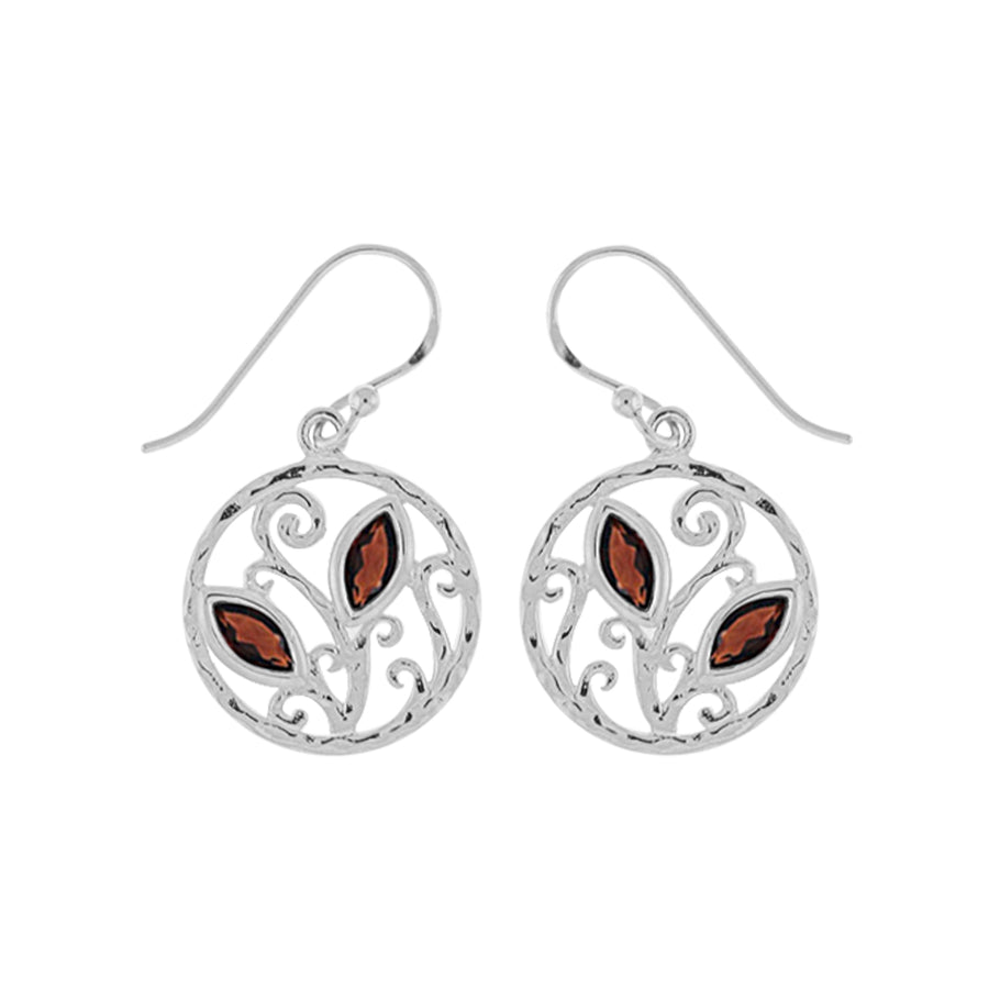 Gemstone Classic Dangle Earrings (SV 439)