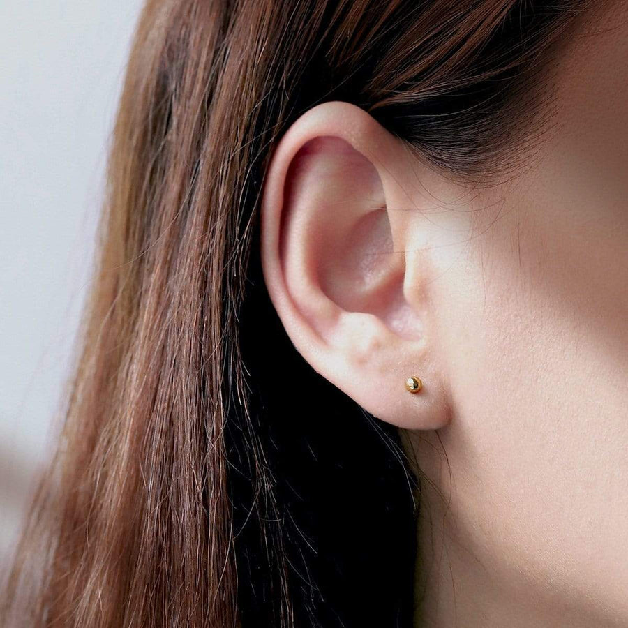 Belle Mini Ball Studs with Gold (EAG 60)