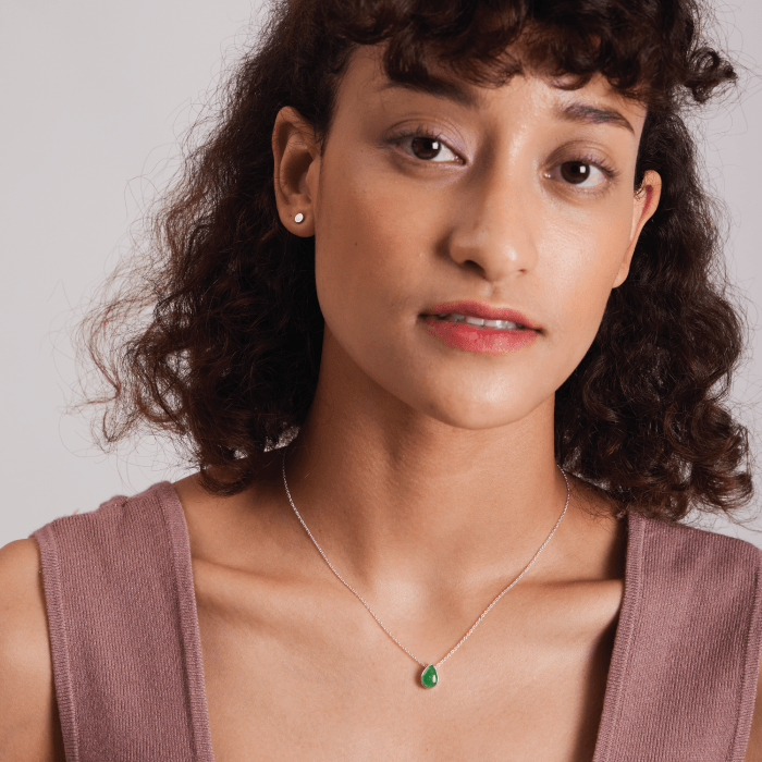 Boma New Necklaces Harmony Jade Pendant Necklace